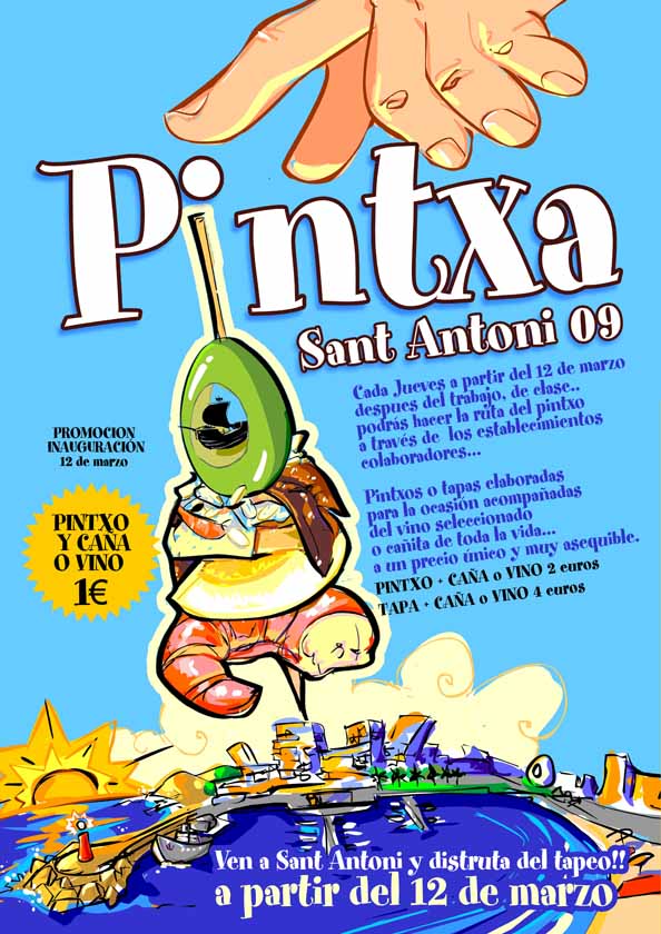 Poster edición Pintxa 2009