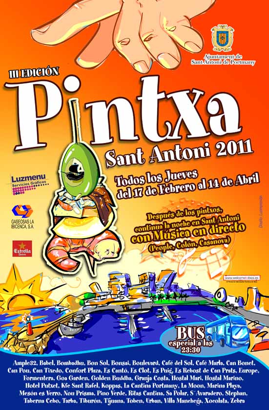 Poster edición Pintxa 2011