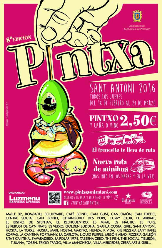 Poster edición Pintxa 2016