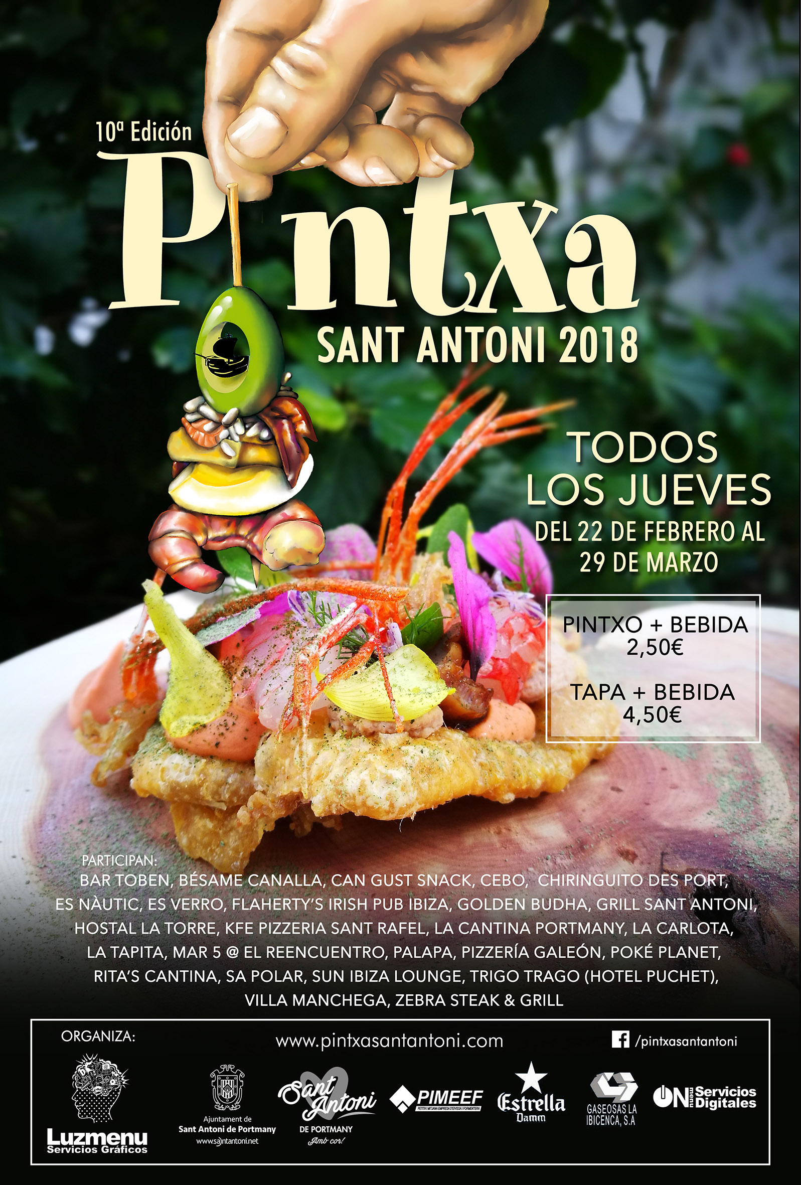 Poster edición Pintxa 2018